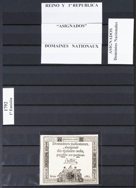 3515 - VERY INTERESTING set of more than 50 banknotes from France of various issues, different qualities (some of them rare). ESSENTIAL TO EXAM. - 750€