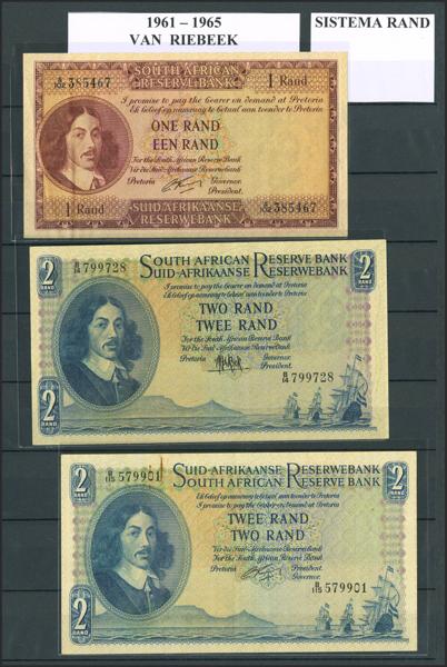 4166 - VERY INTERESTING set of more than 35 banknotes from South Africa of various issues, different qualities. ESSENTIAL TO EXAM. - 400€