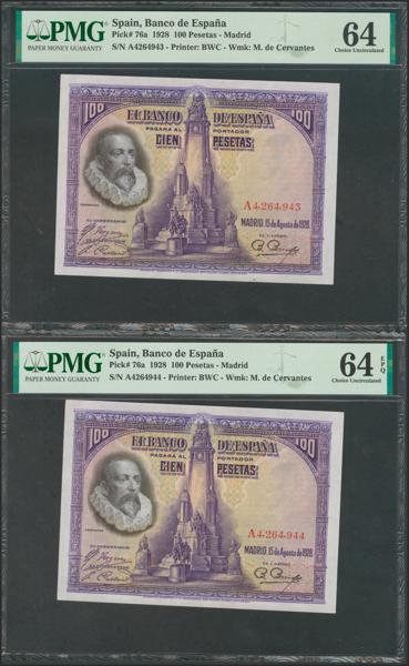 M0000012365 - Spanish Bank Notes