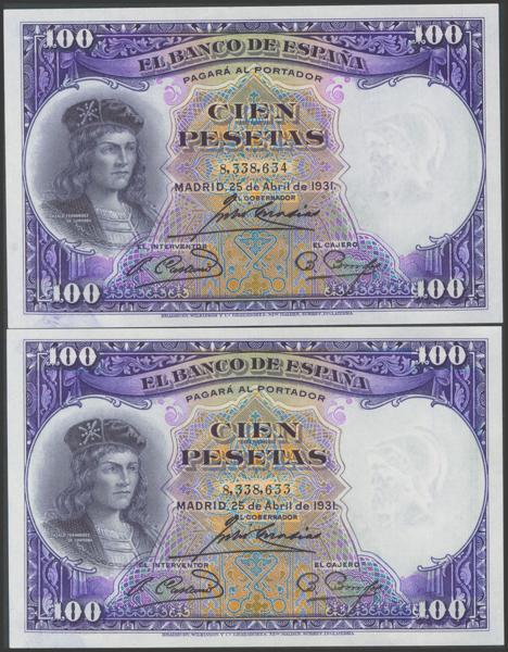 M0000012386 - Billetes Españoles