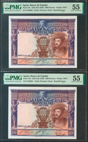 M0000014299 - Billetes Españoles