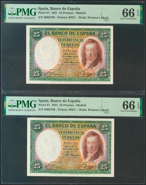 M0000014841 - Spanish Bank Notes