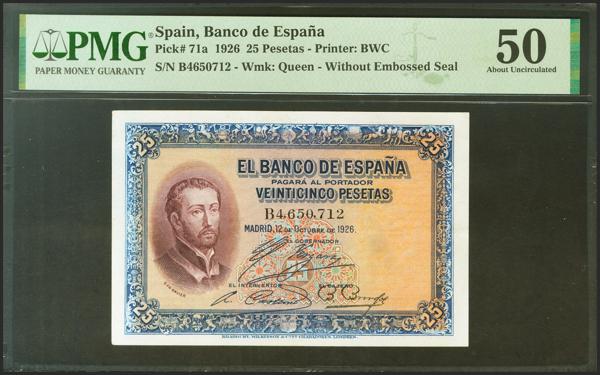 M0000017832 - Spanish Bank Notes
