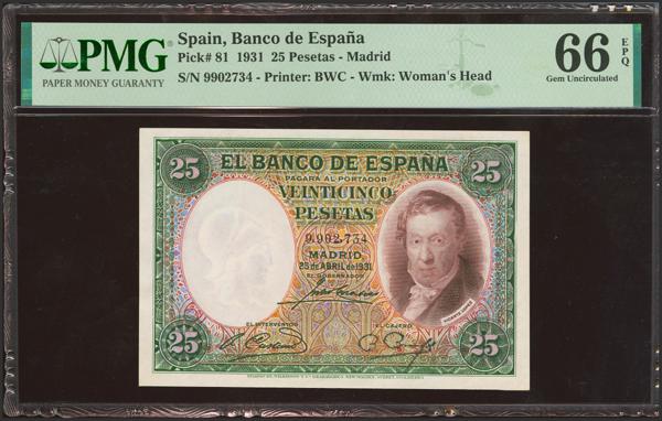 M0000019629 - Spanish Bank Notes