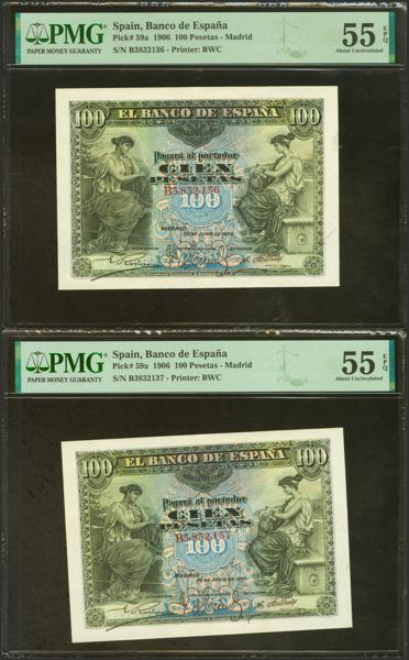 M0000021487 - Spanish Bank Notes