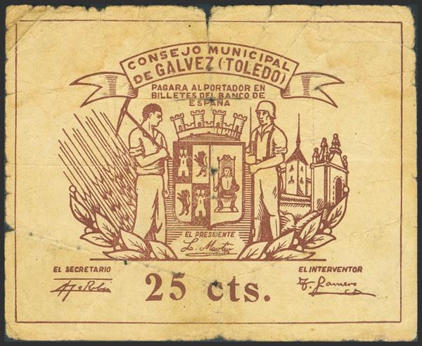M0000024785 - Spanish Civil War Bank Notes