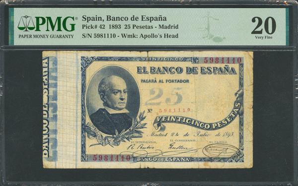 M0000024848 - Spanish Bank Notes